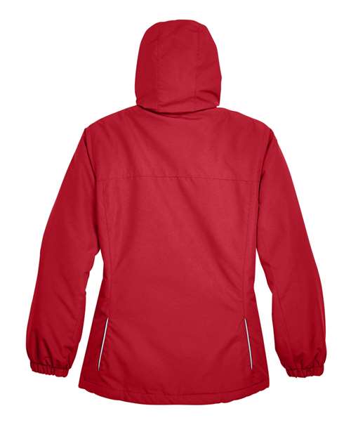 Women's Profile Fleece-Lined All-Season Jacket - Classic Red Back