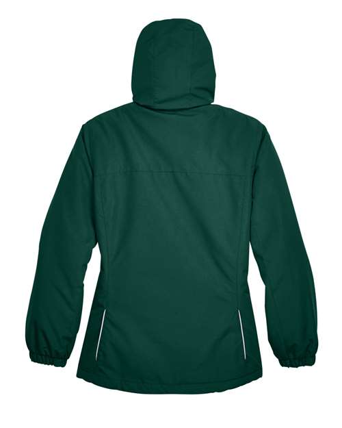 Women's Profile Fleece-Lined All-Season Jacket - Forest Back