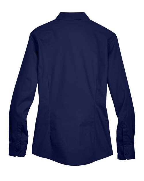 Women's Operate Twill Shirt - Classic Navy Back