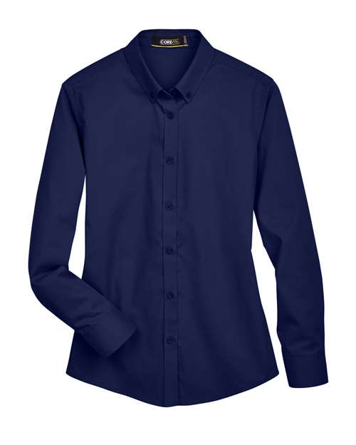Women's Operate Twill Shirt - Classic Navy Front