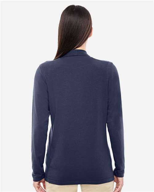 Women's Perfect Fit™ Shawl Collar Cardigan - Navy Back