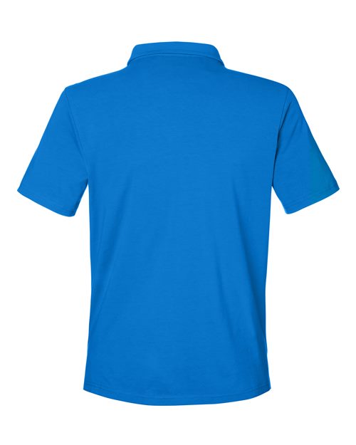 Women's Raleigh Stretch Polo - French Blue Back
