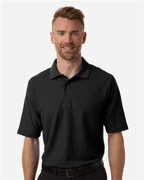 CORE365 Men's Tall Resolve CVC Performance Pique Polo - Model Front