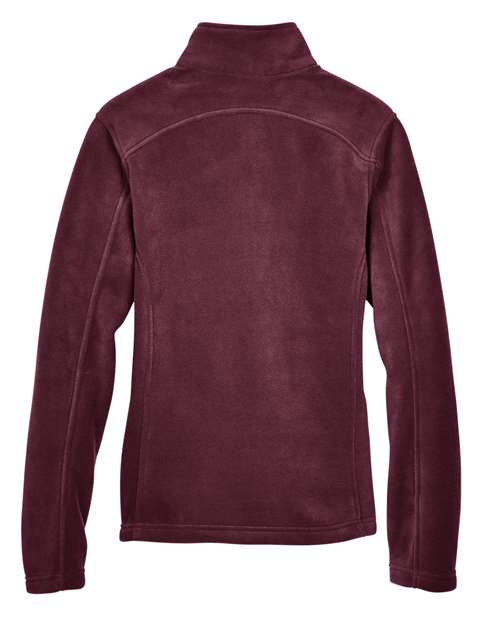 Women's Journey Fleece Jacket - Burgundy Back