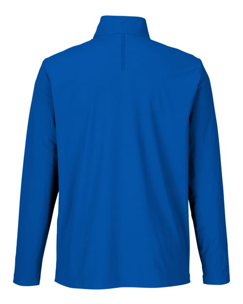 Men's CrownLux Performance® Windsor Welded Quarter-Zip Pullover - French Blue Back