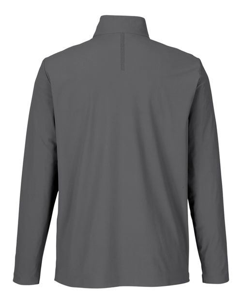 Men's CrownLux Performance® Windsor Welded Quarter-Zip Pullover - Graphite Back