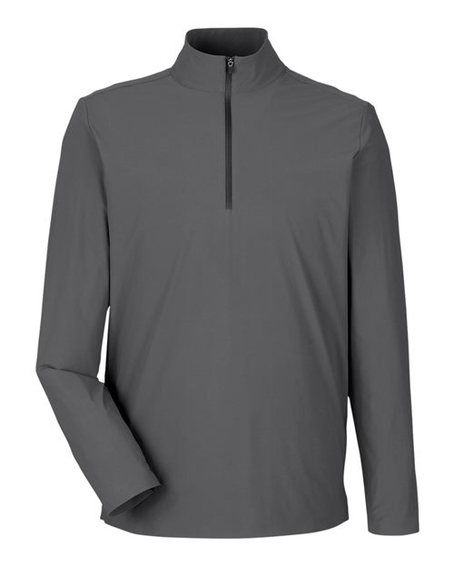 Men's CrownLux Performance® Windsor Welded Quarter-Zip Pullover - Graphite Front
