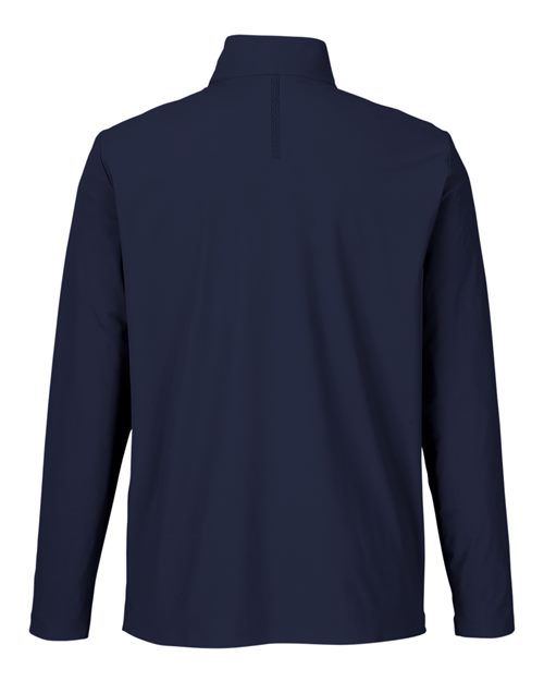 Men's CrownLux Performance® Windsor Welded Quarter-Zip Pullover - Navy Back