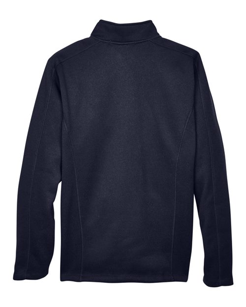 Men's Bristol Full-Zip Sweater Fleece Jacket - Navy Back