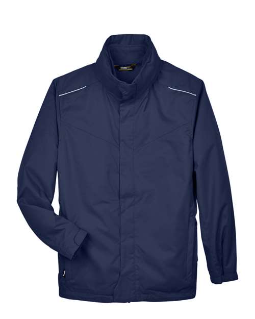 Men's Tall Region 3-in-1 Jacket with Fleece Liner - Classic Navy Front