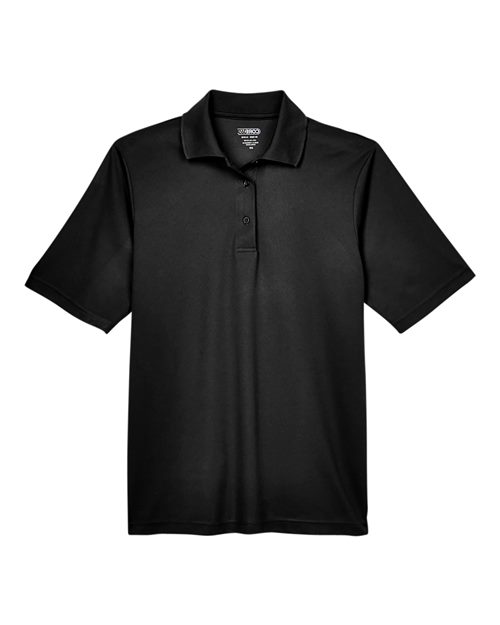 Men's Tall Origin Performance Piqué Polo - Black Front