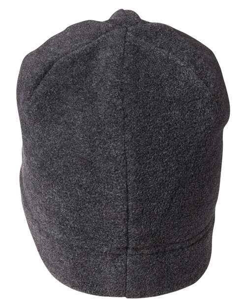 Journey Fleece Beanie - Heather Charcoal Back