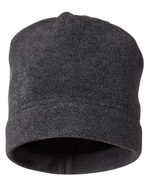 Journey Fleece Beanie - Heather Charcoal Front