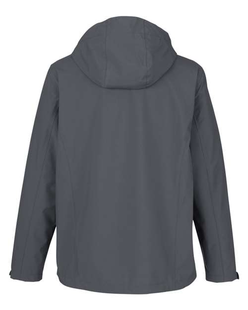 Men's Barrier Rain Jacket - Carbon Back