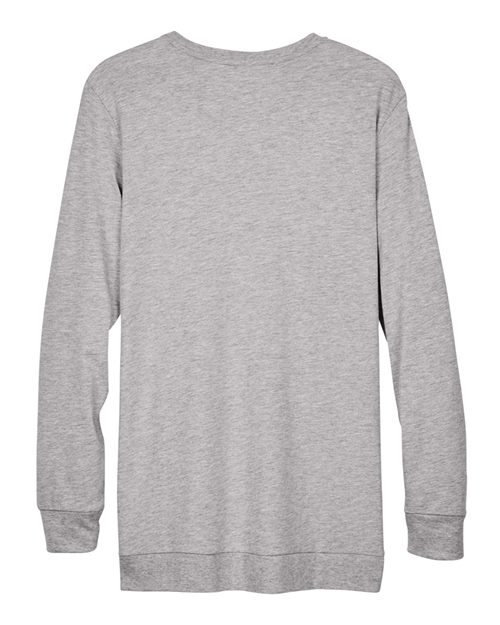 Women's Perfect Fit™ Ribbon Cardigan - Grey Heather Back