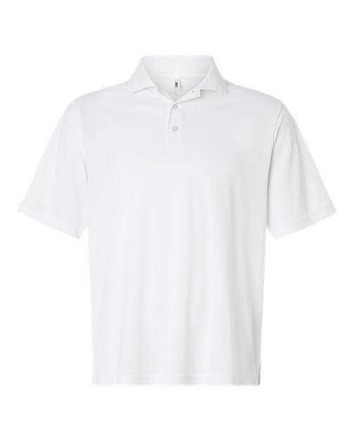 Men's Tall Nova Performance Pique Polo - White Front