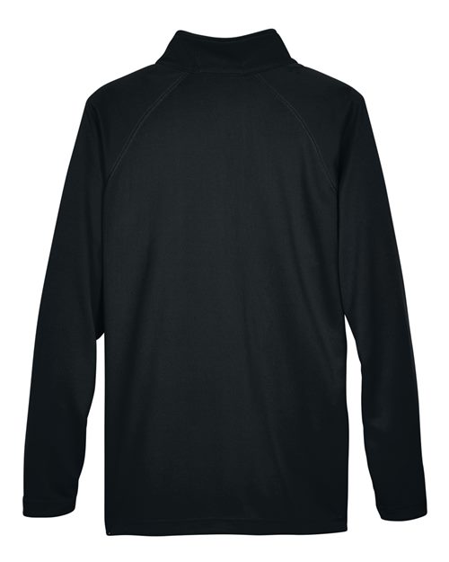 Men's Stretch Tech-Shell® Compass Quarter-Zip Pullover - Black Back