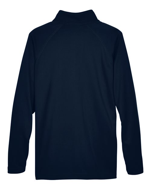 Men's Stretch Tech-Shell® Compass Quarter-Zip Pullover - Navy Back