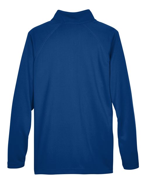 Men's Stretch Tech-Shell® Compass Quarter-Zip Pullover - True Royal Back