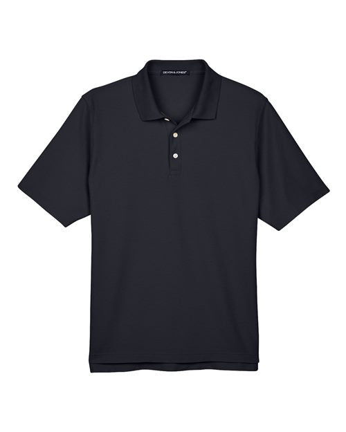 Devon & Jones Men's DRYTEC20™ Performance Polo - Navy Front