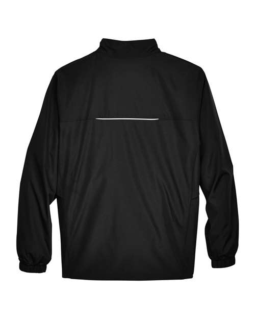 Men's Tall Techno Lite Motivate Unlined Lightweight Jacket - Black Back