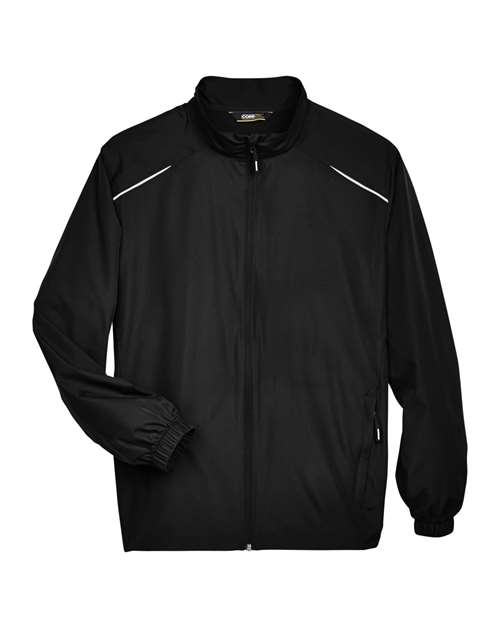 Men's Tall Techno Lite Motivate Unlined Lightweight Jacket - Black Front