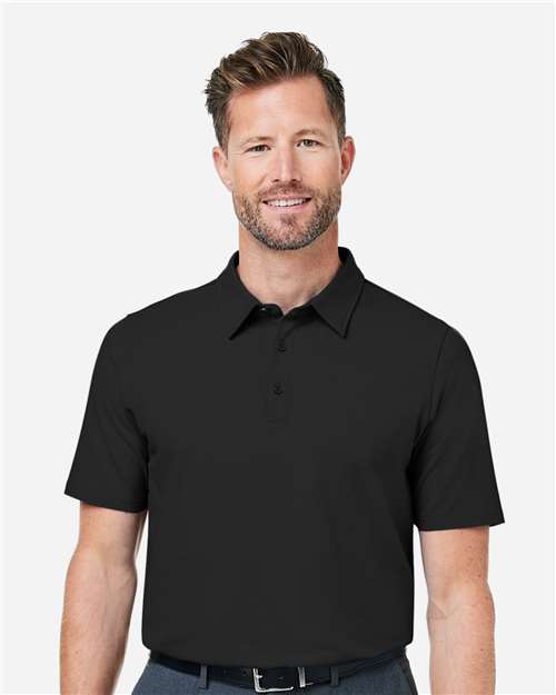 Devon & Jones Men's Raleigh Stretch Polo - Model Front