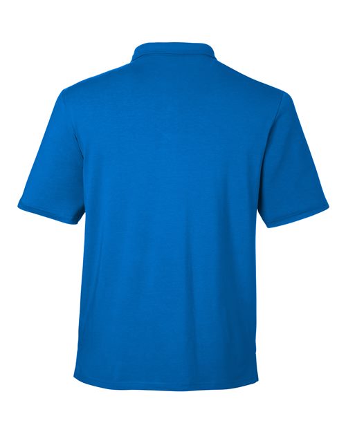 Men's Raleigh Stretch Polo - French Blue Back