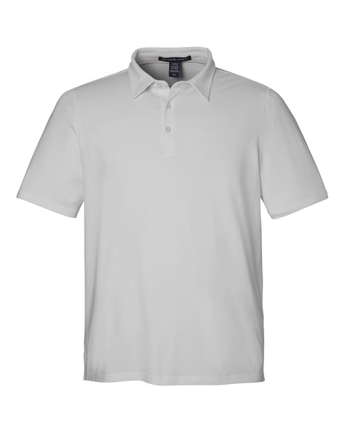 Men's Raleigh Stretch Polo - Grey Front