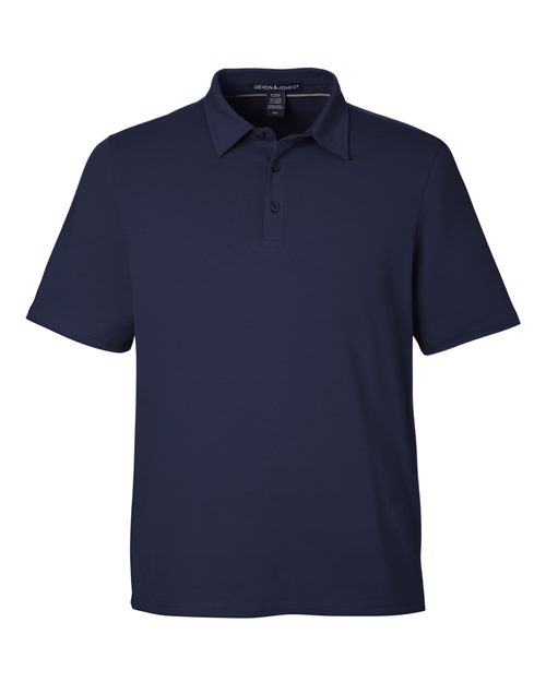 Men's Raleigh Stretch Polo - Navy Front