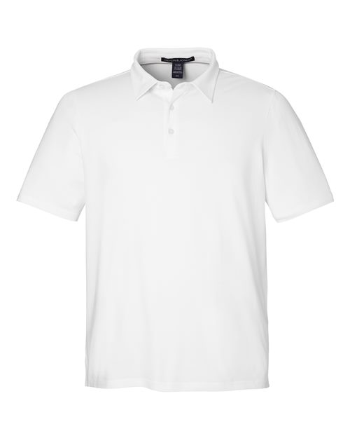 Men's Raleigh Stretch Polo - White Front