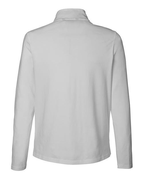 Women's Raleigh Stretch Quarter-Zip Pullover - Grey Back