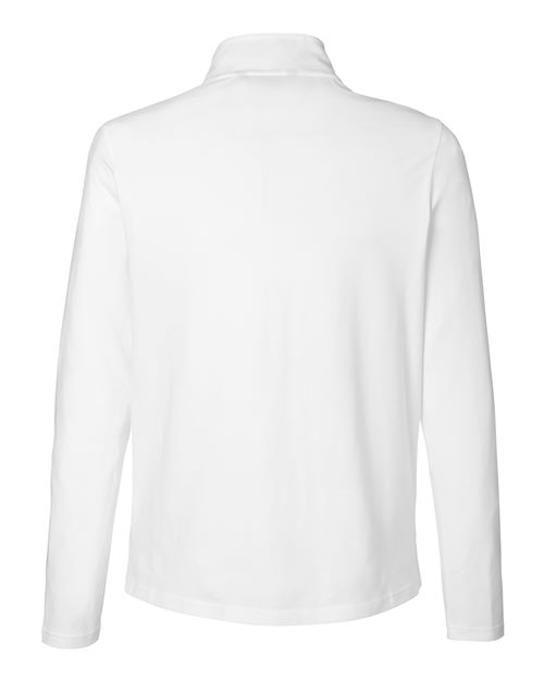 Women's Raleigh Stretch Quarter-Zip Pullover - White Back