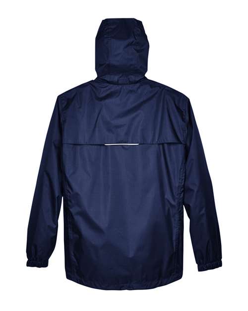 Men's Climate Seam Sealed Lightweight Variegated Ripstop Jacket - Classic Navy Back