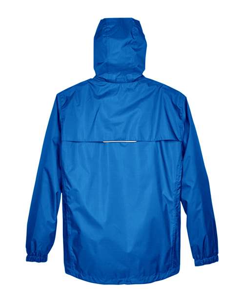 Men's Climate Seam Sealed Lightweight Variegated Ripstop Jacket - True Royal Back