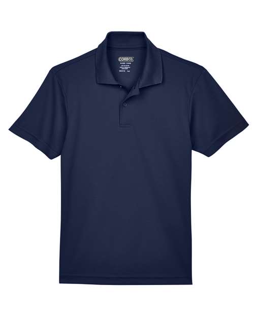 Youth Origin Performance Piqué Polo - Classic Navy Front