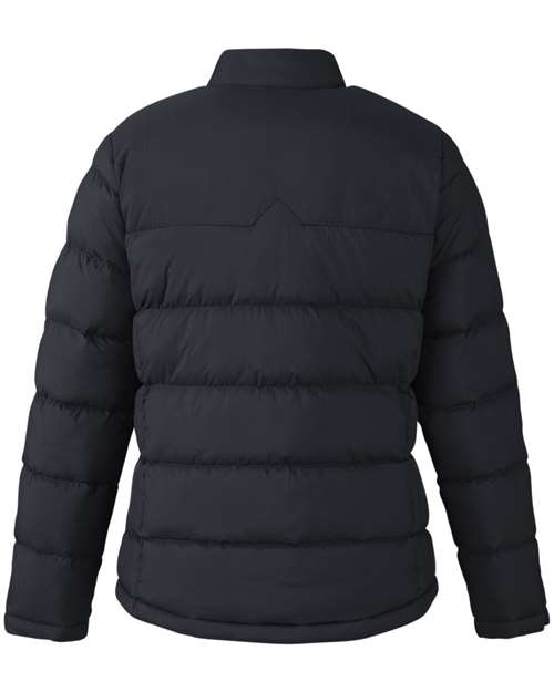 Women's Inspire Puffer Jacket - Black Back
