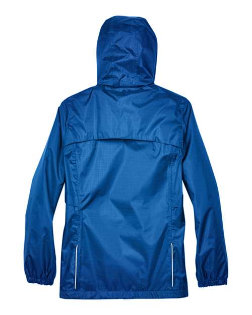 Women's Climate Seam-Sealed Lightweight Variegated Ripstop Jacket - True Royal Back