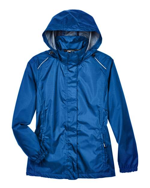Women's Climate Seam-Sealed Lightweight Variegated Ripstop Jacket - True Royal Front