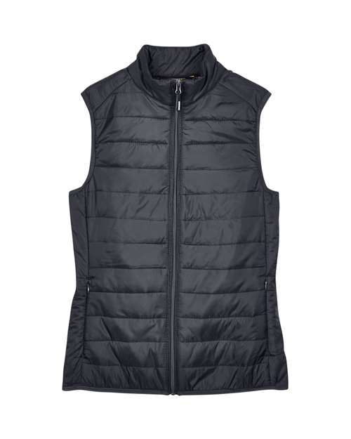 Women's Prevail Packable Puffer Vest - Carbon Front