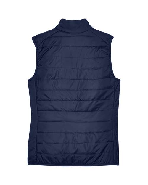 Women's Prevail Packable Puffer Vest - Classic Navy Back