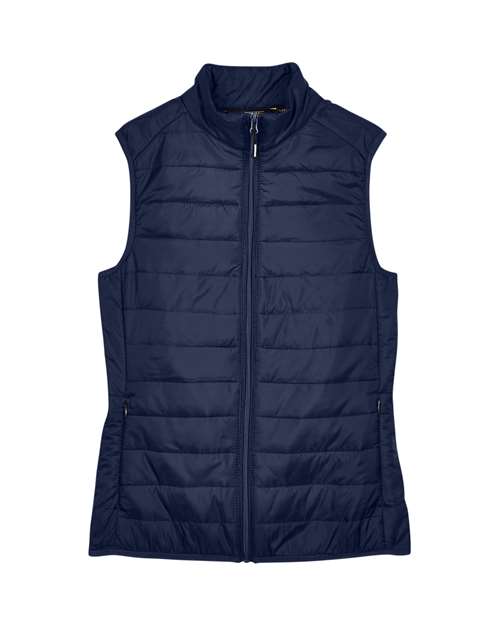 Women's Prevail Packable Puffer Vest - Classic Navy Front