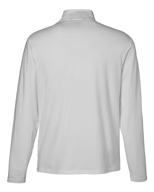 Men's Raleigh Stretch Quarter-Zip Pullover - Grey Back
