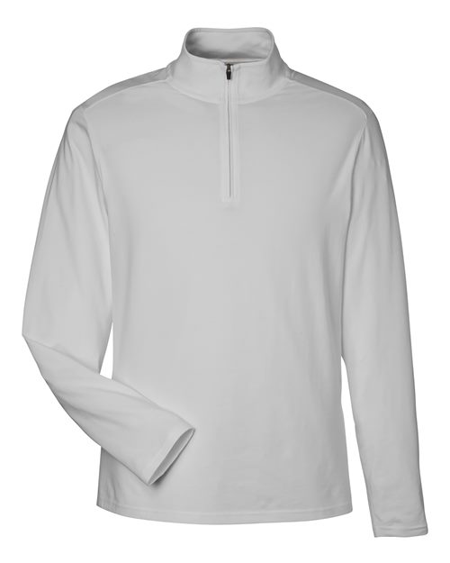Men's Raleigh Stretch Quarter-Zip Pullover - Grey Front