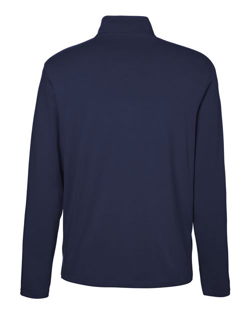 Men's Raleigh Stretch Quarter-Zip Pullover - Navy Back