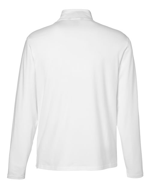 Men's Raleigh Stretch Quarter-Zip Pullover - White Back