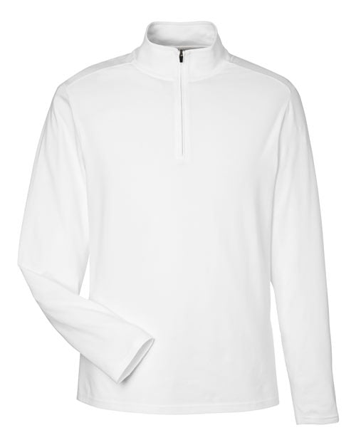 Men's Raleigh Stretch Quarter-Zip Pullover - White Front