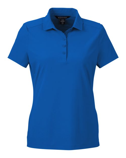Women's CrownLux Performance® Windsor Welded Polo - French Blue Front