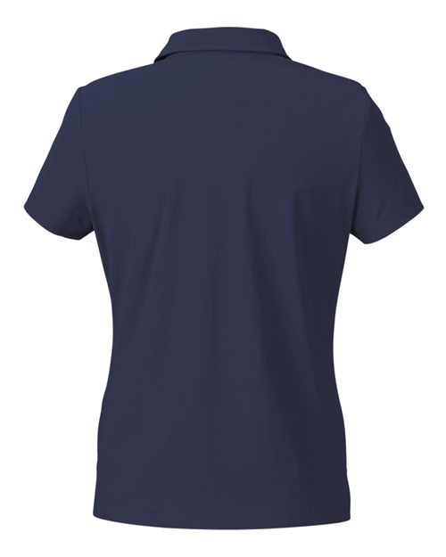 Women's CrownLux Performance® Windsor Welded Polo - Navy Back