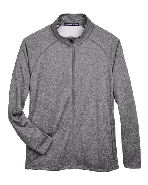 Men's Stretch Tech-Shell® Compass Full-Zip Jacket - Dark Grey Heather Front
